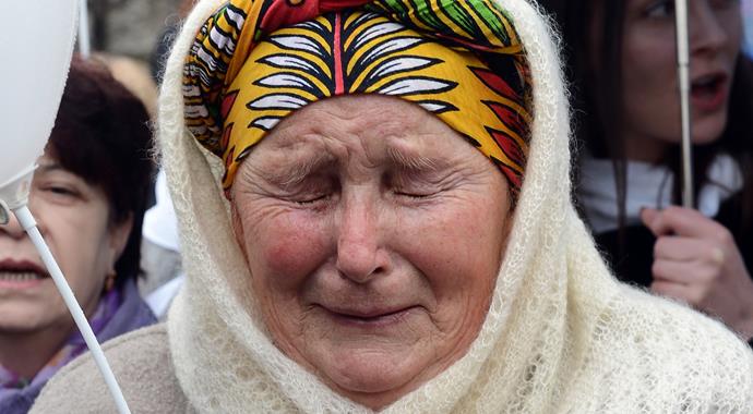 Müslüman ve Hıristiyanlar Rusya'ya karşı ortak eylem düzenledi